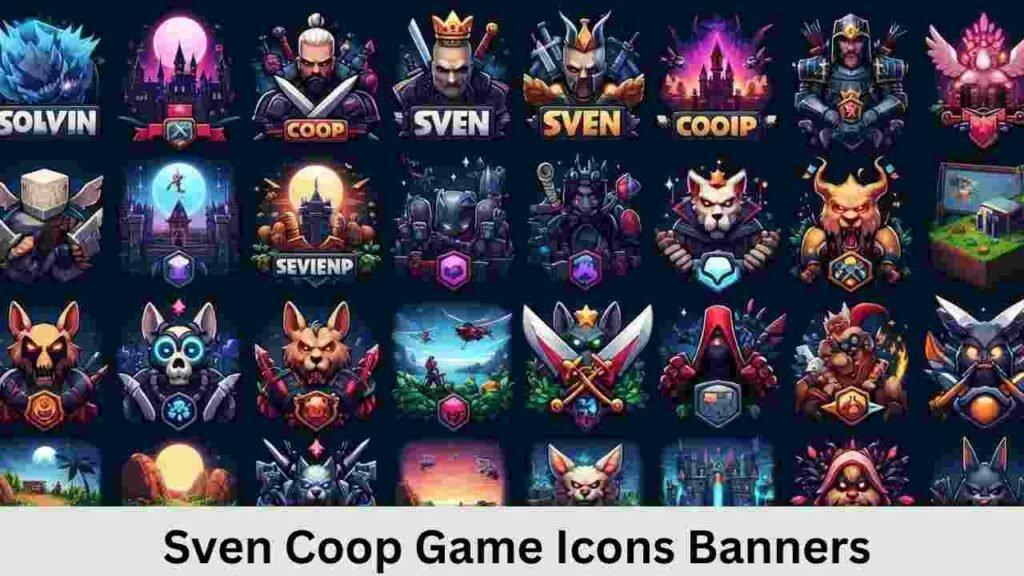 Sven Coop Game Icons Banners